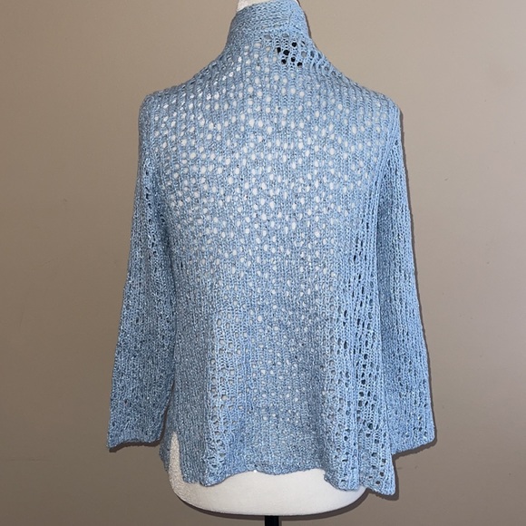 3/30 Grace Element sparkle blue Cardigan M - Picture 7 of 8